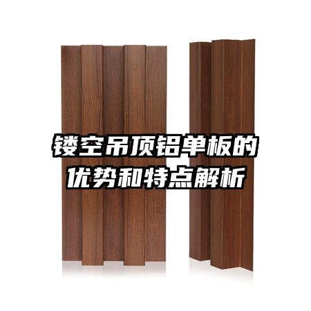 鏤空吊頂鋁單板的優(yōu)勢(shì)和特點(diǎn)解析