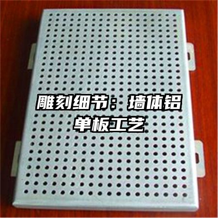 雕刻細節(jié)：墻體鋁單板工藝